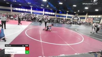 175 lbs Round Of 16 - Nathan Cruz, California Grapplers vs Ryder Dearborn, East County WC
