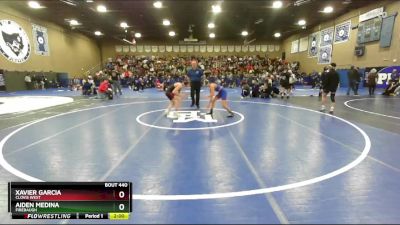 106 lbs Champ. Round 2 - Aiden Medina, Firebaugh vs Xavier Garcia, Clovis West