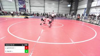 120 lbs Consi Of 32 #2 - Josef Garshnick, PA vs Dylan Hersh, NJ