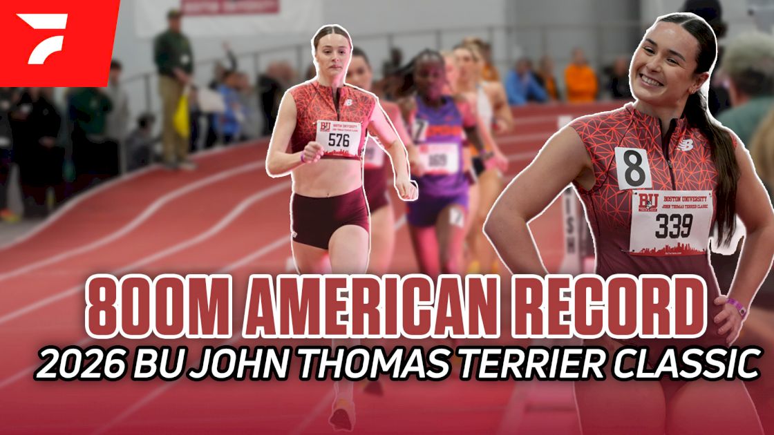 Roisin Willis sets AMERICAN 800m Record at BU