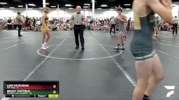 88 lbs Round 7 (8 Team) - Liam McGuigan, Mat Rats vs Brody Mayfield, Mayfield Mat Academy