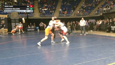 212 lbs Consy 1 - Dean Hart, Indiana vs Cameron Williams, Central Columbia