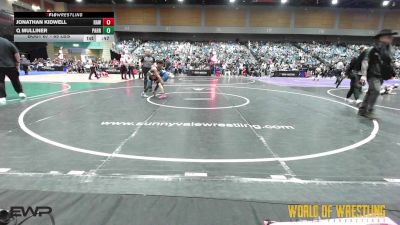85 lbs Consi Of 8 #2 - Jonathan Kidwell, Raw Wrestling Club vs Q Mulliner, Pahranagat Valley Youth Wrestling