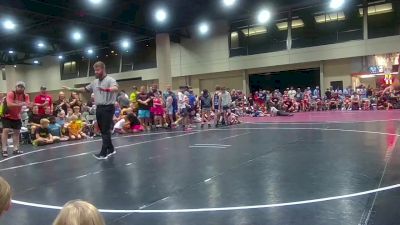 85 lbs Round 2 (6 Team) - Cooper Harwell, Ironclad Koncrete Kids vs Jackson Davis, Rabbit WC