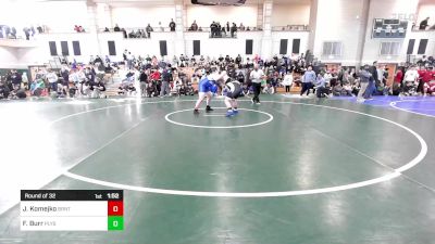 215 lbs Round Of 32 - Joseph Komejko, Braintree vs Finnegan Burr, Plymouth South