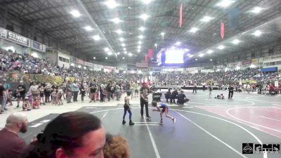 54 lbs Round Of 32 - Graeson Gann, Wellington Eagles vs Samuel Jimenez, North Park Middle School