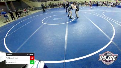 Rr Rnd 1 - Talon Slough, Texas Elite Wrestling Club vs Chase Jeans, OKC Saints Wrestling