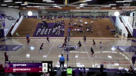 Replay: Whitworth vs Whittier | Sep 6 @ 2 PM