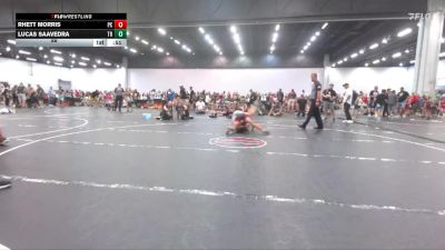 88 lbs Round 5 (8 Team) - Rhett Morris, Project X vs Lucas Saavedra, Top Rank