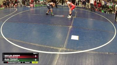 92 lbs Champ. Round 1 - Elias Tousley, LV Bear Wrestling Club vs Waylon Jenkins, Delta Wrestling Club