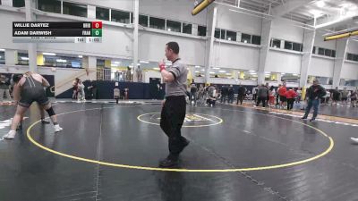 220 lbs 3rd Place - Willie Dartez, Bridgeport vs Adam Darwish, Franklin Lakes