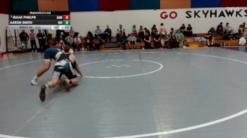 215 lbs Champ. Round 1 - Aaron Smith, Hood River Valley vs Isaak Phelps, Sandy