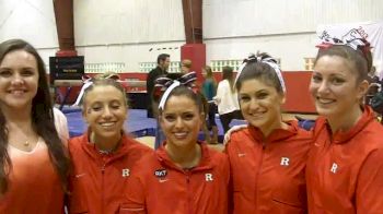 Rutgers Seniors Danielle D'Elia, Jayne Jeffreys, Nicole Romano, Emma-Rose Trentacosti, and Jenna Zito