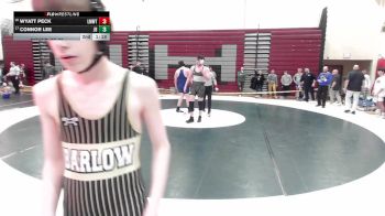 106 lbs Round Of 16 - William Areklett, Joel Barlow vs Sean Sevigny, Notre Dame-West Haven