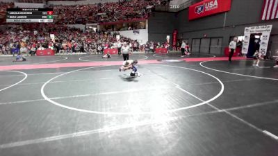 63 lbs Cons. Round 2 - Lincoln Eckstein, Team Nazar Training Center vs Beau Landon, Reedsburg Youth Wrestling Club