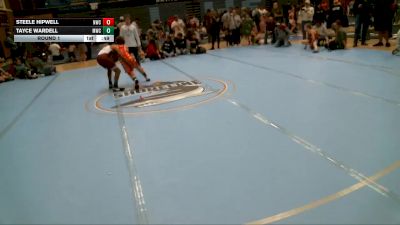 114-121 lbs Round 1 - Steele Hipwell, Northside Wrestling Club vs Tayce Wardell, Morgan Wrestling Club