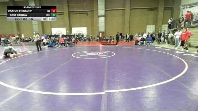 132 lbs Champ. Round 2 - Eric Casula, Stillwater vs Paxton Friskopp, Millard South