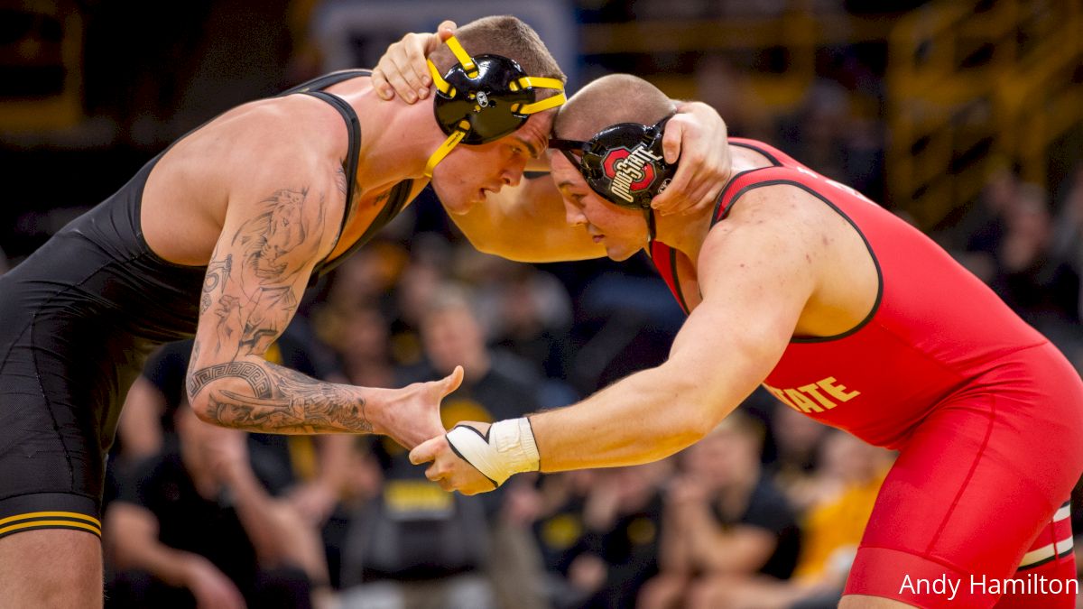 #2 Ohio State vs #5 Iowa Wrestling Live Updates