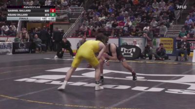 127 lbs Final - Gabriel Ballard, Northampton vs Keanu Dillard, Bethlehem Cath