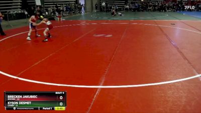 65 lbs Quarterfinals (8 Team) - Kyson DeSmet, Canby vs Brecken Jakubiec, Rocori