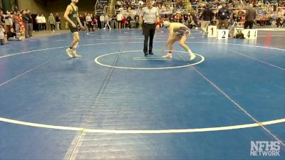 127 lbs Quarterfinal - Ben DeForest, Bismarck vs Tanner Thoreson, West Fargo