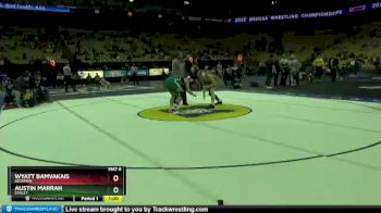 138 lbs Cons. Round 1 - Wyatt Bamvakais, Seckman vs Austin Marrah, Staley