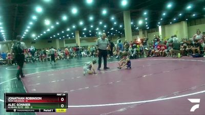 50 lbs Quarters & Wb (16 Team) - Logan Aguilar, Team Arkansas vs Evan Hill, Alabama Elite - Red