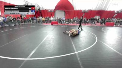 157 lbs Cons. Semi - Josiah Bastien, Askren Wrestling Academy vs Carson Bassett, Excel