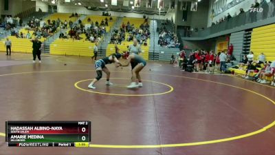 130 lbs Quarterfinal - Hadassah Albino-Naya, South Salem vs Amarie Medina, Hillsboro