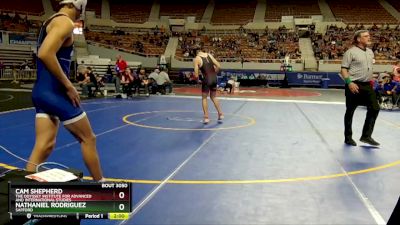 D3-144 lbs Champ. Round 1 - Nathaniel Rodriguez, Safford vs Cam Shepherd, The Odyssey Institute For Advanced And International Studies