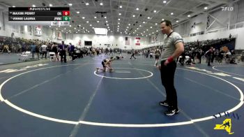 106 lbs Cons. Round 4 - Vinnie Lauria, Johnstown Pee Wee Wrestling Club vs Maxim Perry, Club Not Listed