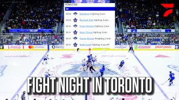 Fight Night In Toronto: 3 Fights In First 15 Seconds For The AHL's Thunderbirds And Marlies