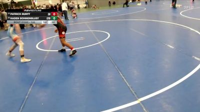 144 lbs Cons. Round 4 - Kaden Bohnenblust, Clearwater Youth Wrestling vs Patrick Burtt, SBL Warriors