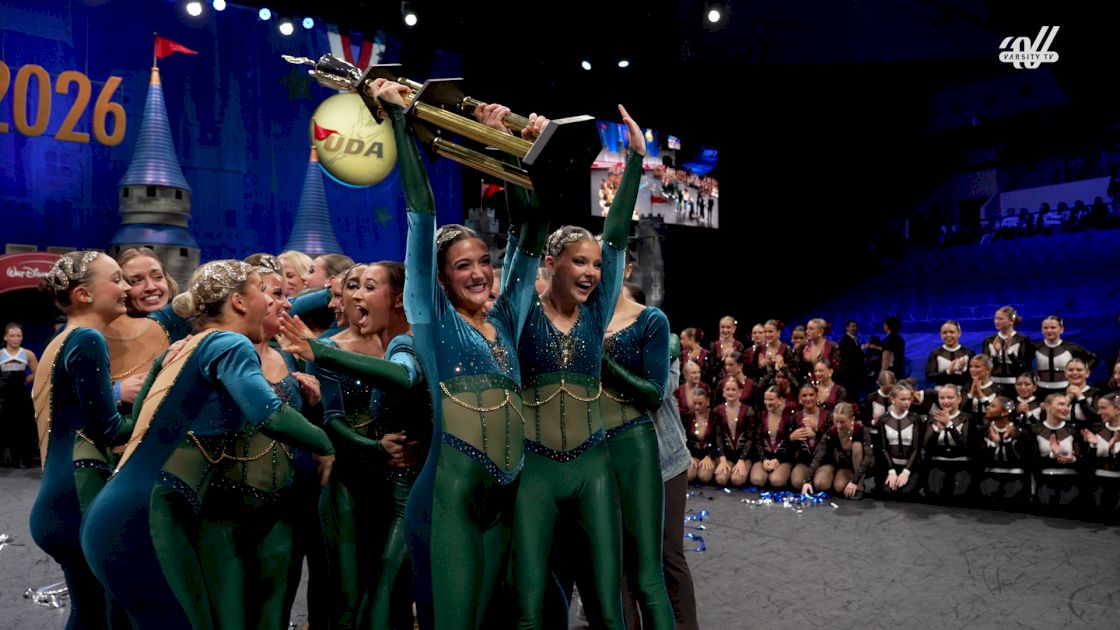 Large Varsity DI High Kick Champions - Bentonville HS!