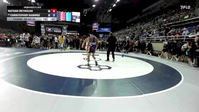 120 lbs Champ. Rd Of 64 - Nathan Reynolds, CA vs Christopher Ramirez, AZ