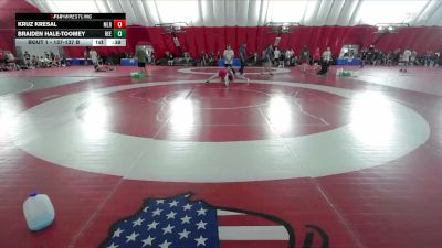 137-137 B Round 1 - Kruz Kresal, Mille Lacs Raiders vs Braiden Hale-Toomey, Reedsburg