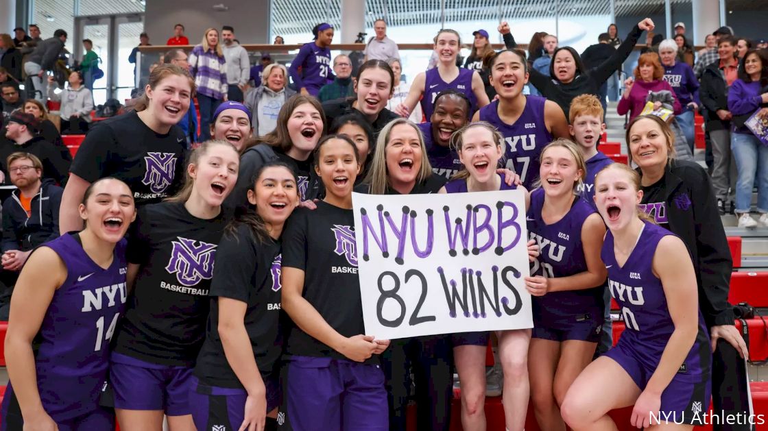 NYU Women's Basketball Wins 82, Breaks Division III Record