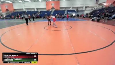 285 lbs Cons. Round 2 - Roman Jellick, Cortland State vs Anthony Vasquez, Oswego State