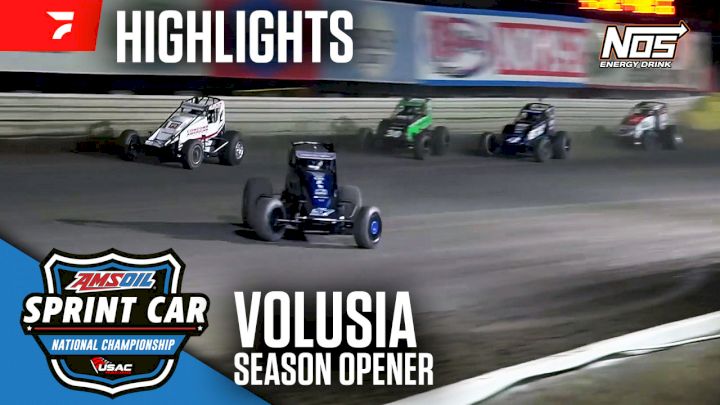 Highlights | 2026 USAC Sprints Monday at Volusia Speedway Park