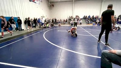 85 lbs Final - Tatton Manning, Barnsdall Youth Wrestling vs Body Johnson, Checotah Matcats