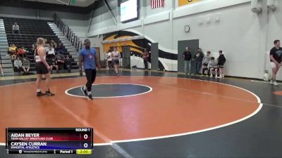 16U-11 lbs Round 1 - Caysen Curran, Immortal Athletics vs Aidan Beyer, Team Valley Wrestling Club