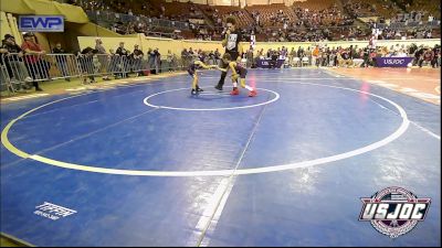 55 lbs Consi Of 16 #1 - Bronson Stephens, F-5 Grappling vs Zaiden Carrell, West Texas Grapplers