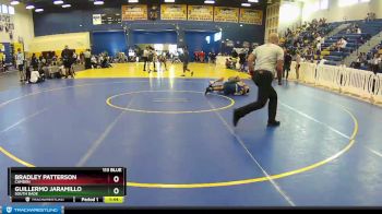 113 Blue 1st Place Match - Bradley Patterson, Camden vs Guillermo Jaramillo, South Dade
