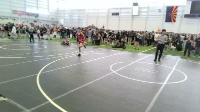 130 lbs Round Of 16 - Evan Toscano, Dominate WC vs Robert Rodriguez, Canyon View Falcons