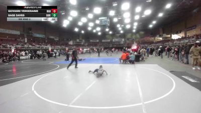 43 lbs Rr Rnd 3 - Giovanni Verderaime, High Elevation vs Sage Daves, Dove Creek WC