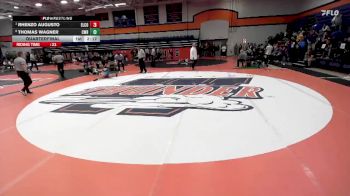 157 lbs Quarterfinal - Rhenzo Augusto, Elmhurst University vs Thomas Wagner, Case Western Reserve