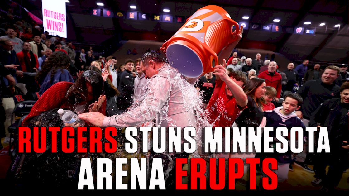 Rutgers Stuns Minnesota, Arena Erupts!