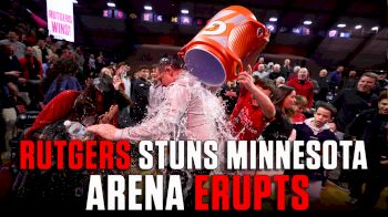 Rutgers Arena Was Rocking When They Upset Minnesota