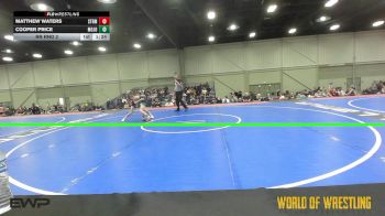 80 lbs Rr Rnd 2 - Matthew Waters, Storm MS vs Cooper Price, MOJO Mulisha 14U