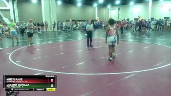 125 lbs Round 6 (8 Team) - Jordyn Campbell, Nebraska Marvels vs Yris Valentin, Pink Predators